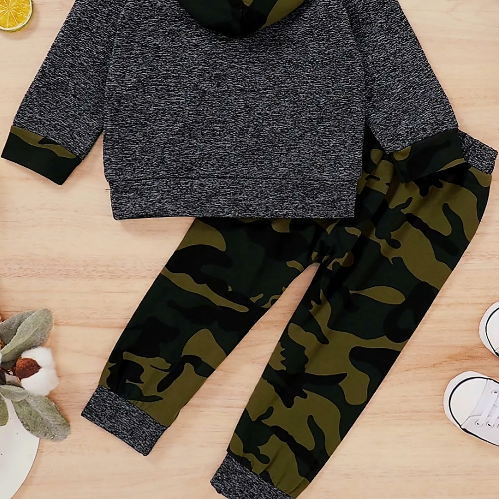 Boy's Toddler Jogging Outfit - Picture 2 of 4